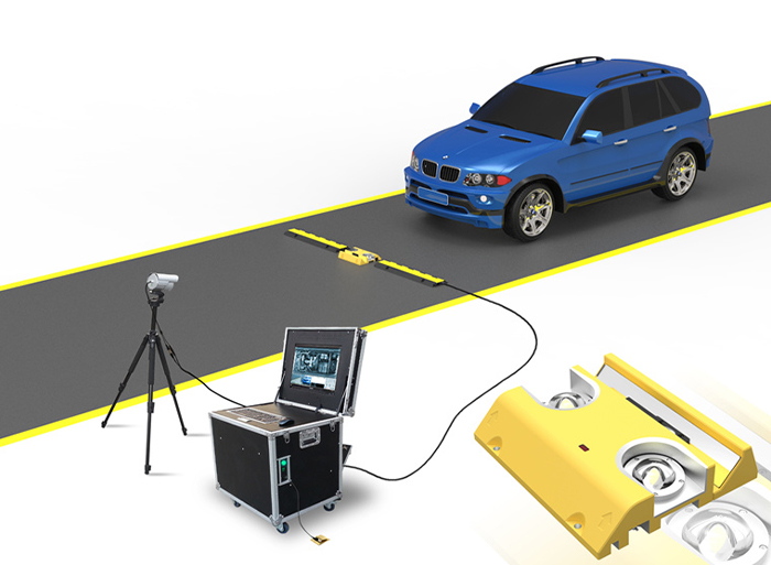 移动式-车底安全检查系统