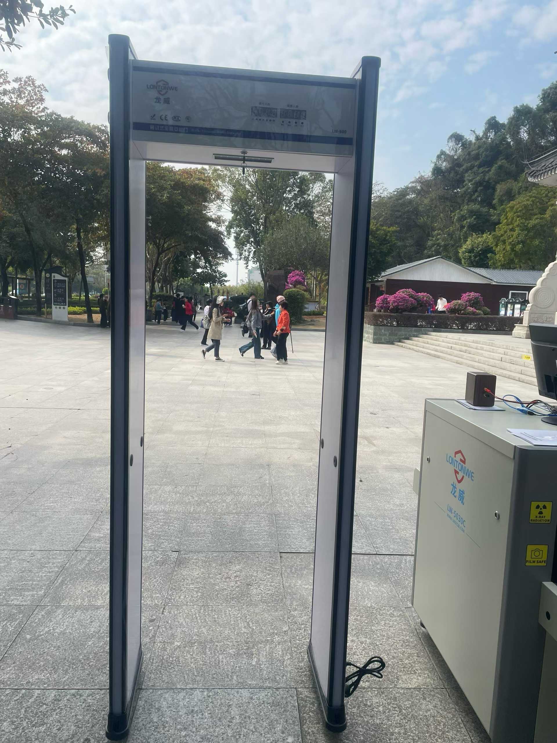 2026年 1月罗浮旅游景区安检设备，安装验收完成