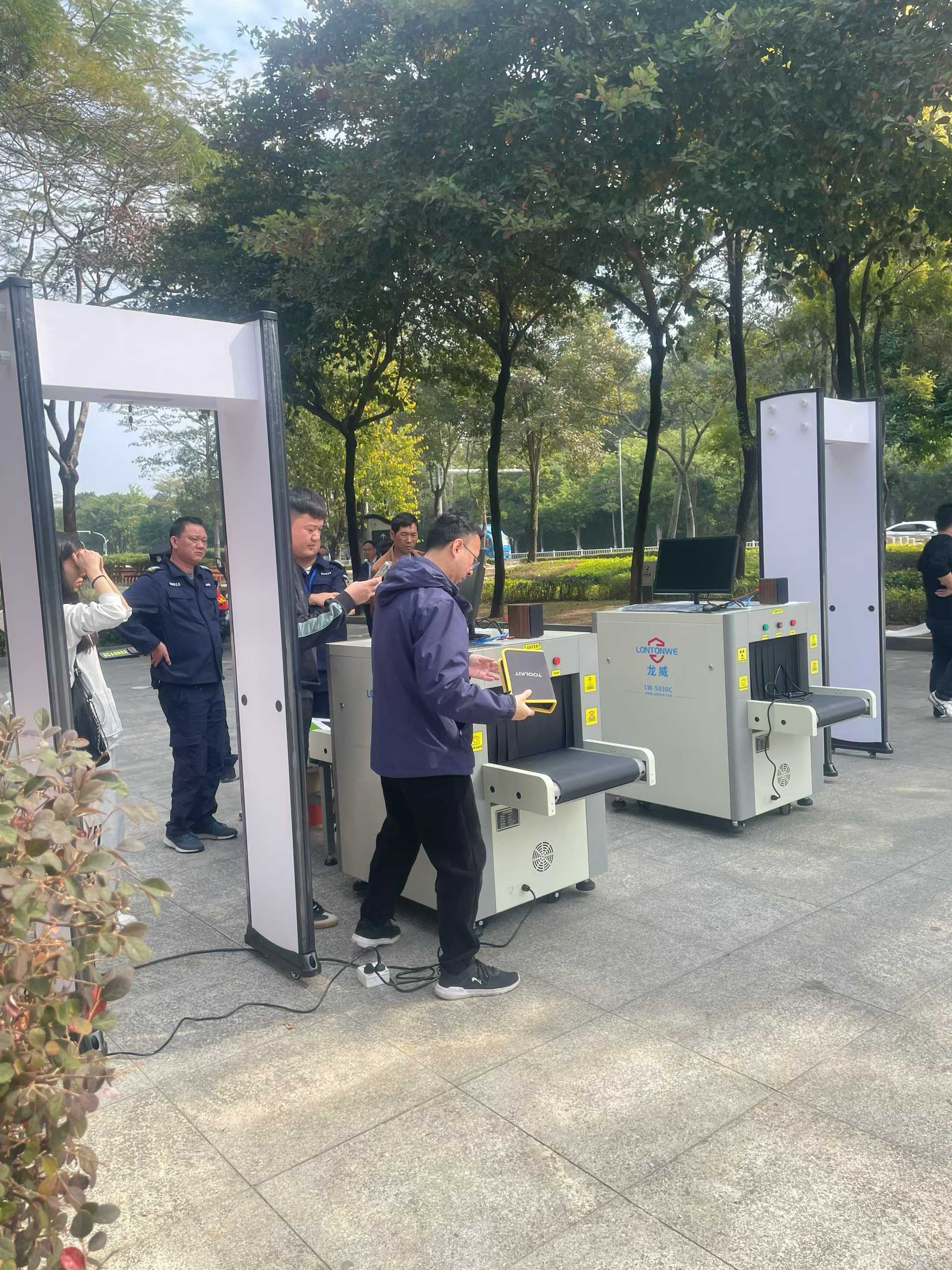 2026年 1月罗浮旅游景区安检设备，安装验收完成